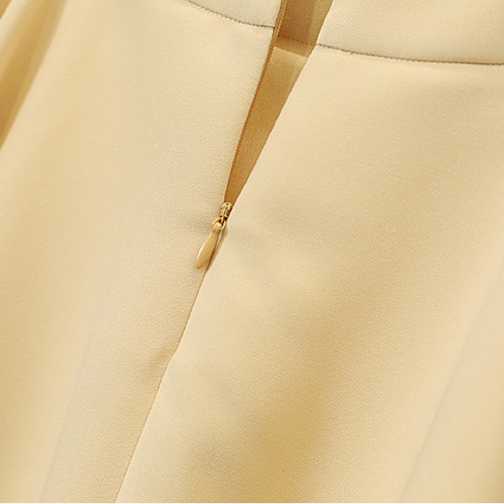 💛Chanel style Yellow Blazer Jacket And Straight Skirt Set💛 - Picture 9 of 9
